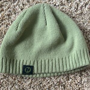 Merrell Wool Green Beanie